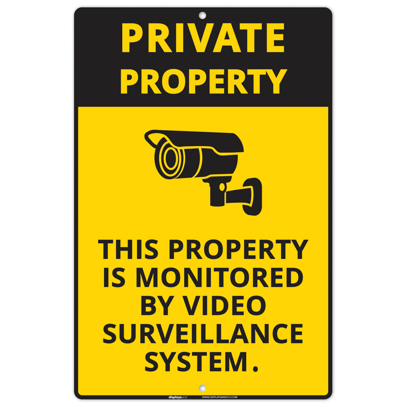 Private Property Sign - 12x18