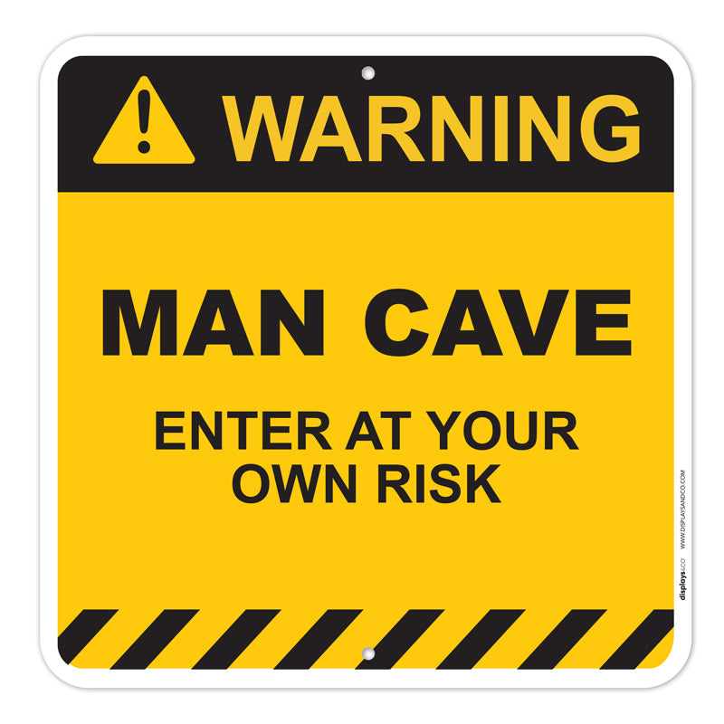 Man Cave Sign - 10x10