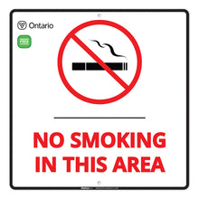 Load image into Gallery viewer, No Smoking Sign - 12x12&quot;
