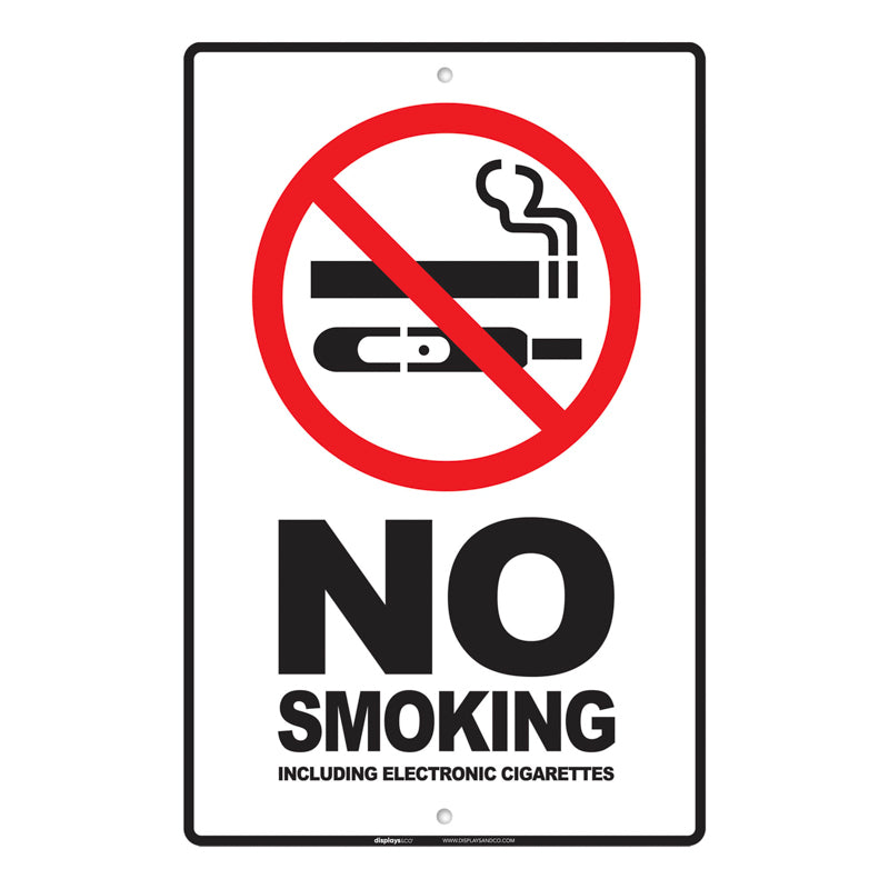 No Smoking Sign - 12x18