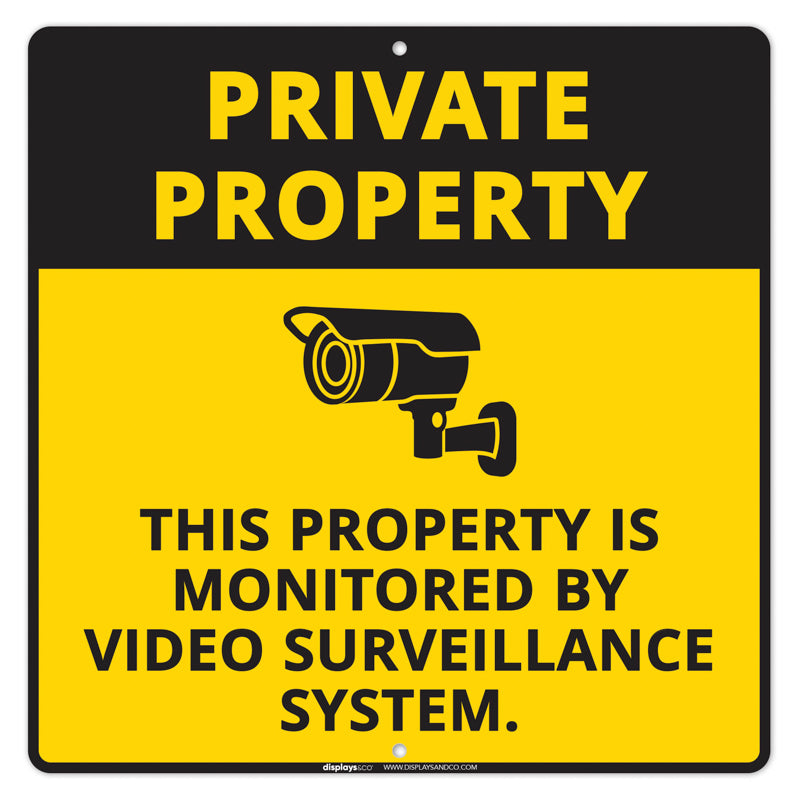 Private Property Sign - 12x12